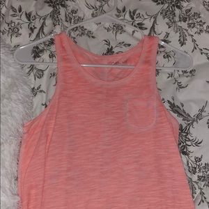 Orange/pink tank top
